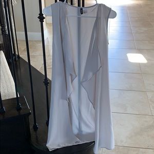 H&M White Vest